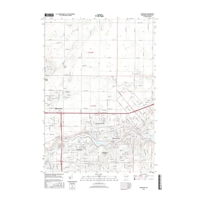 2016 Map of Kaukauna, 2016 Print
