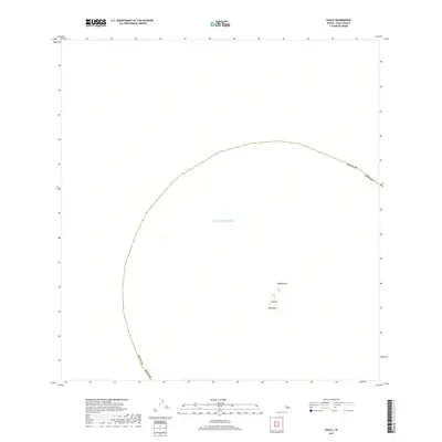 2017 Map of Kaula, 2017 Print