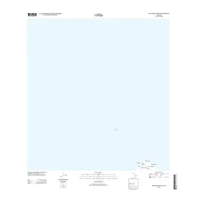 2013 Map of Kaunakakai OE N, 2013 Print