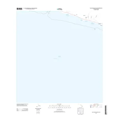 2013 Map of Kaunakakai OE S, 2013 Print