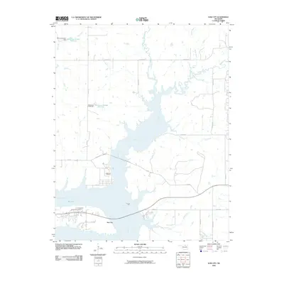 2009 Map of Kaw City, 2009 Print