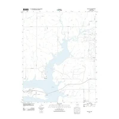 2012 Map of Kaw City, 2012 Print