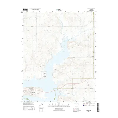 2016 Map of Kaw City, 2016 Print