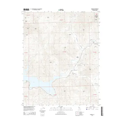 2015 Map of Kaweah, 2015 Print