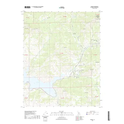 2018 Map of Kaweah, 2018 Print