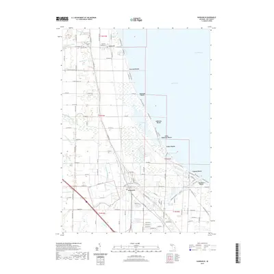 2019 Map of Kawkawlin, 2019 Print