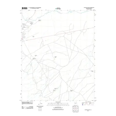 2011 Map of Kayenta East, 2011 Print