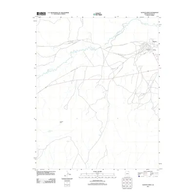 2011 Map of Kayenta West, 2011 Print