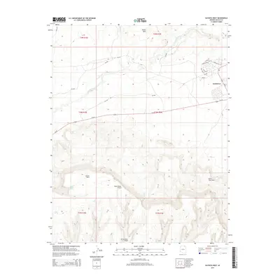 2014 Map of Kayenta West, 2014 Print
