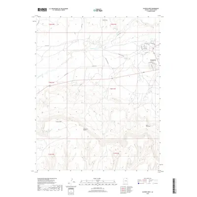 2018 Map of Kayenta West, 2018 Print