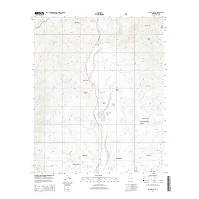 2014 Map of Kayler Butte, 2014 Print