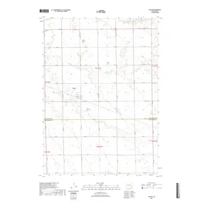 2017 Map of Kaylor, 2017 Print