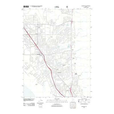 2011 Map of Kaysville, 2011 Print