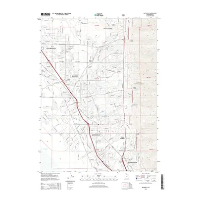 2014 Map of Kaysville, 2014 Print