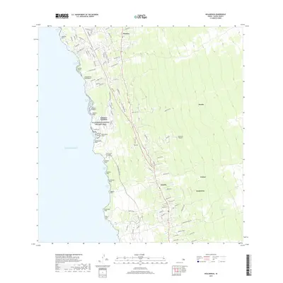2017 Map of Kealakekua, 2017 Print