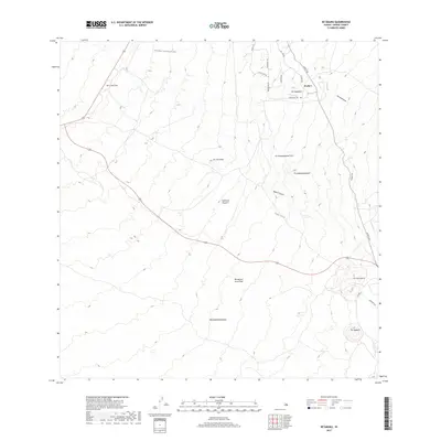 2017 Map of Keamuku, 2017 Print