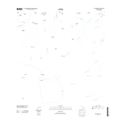 2013 Map of Keanakolu, 2013 Print
