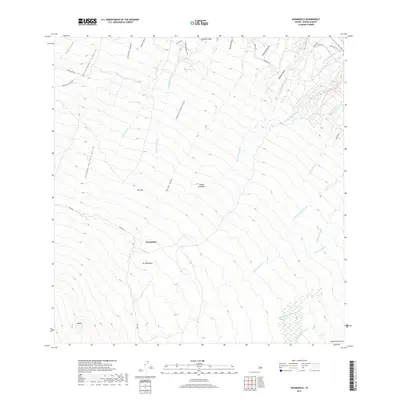 2017 Map of Keanakolu, 2017 Print