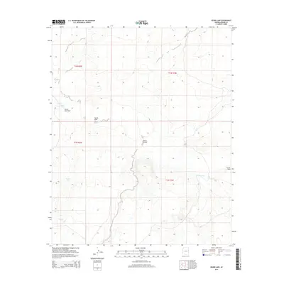 2014 Map of Kearn Lake, 2014 Print