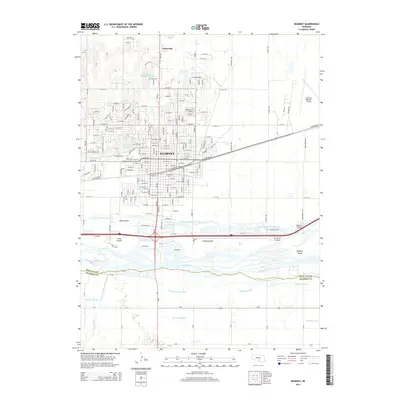 2014 Map of Kearney, 2014 Print