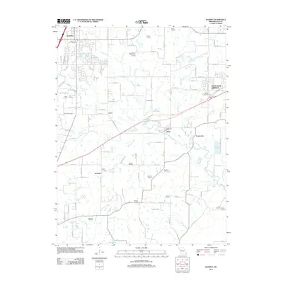 2012 Map of Kearney, 2012 Print