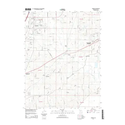 2014 Map of Kearney, 2014 Print