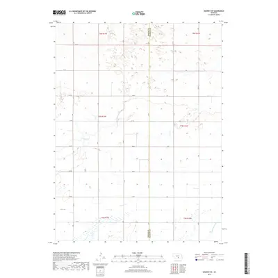 2017 Map of Kearney SW, 2017 Print
