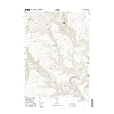 2016 Map of Keating, 2016 Print