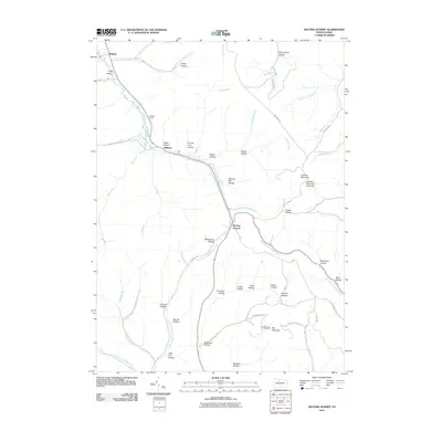 2010 Map of Keating Summit, 2010 Print