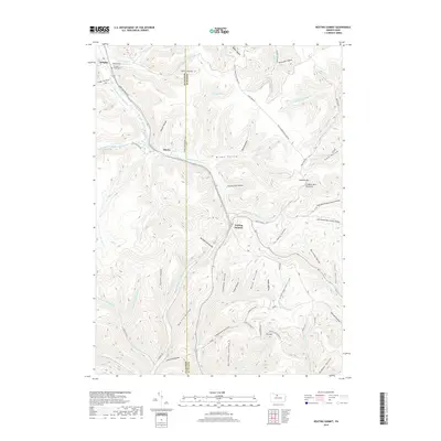 2019 Map of Keating Summit, 2019 Print