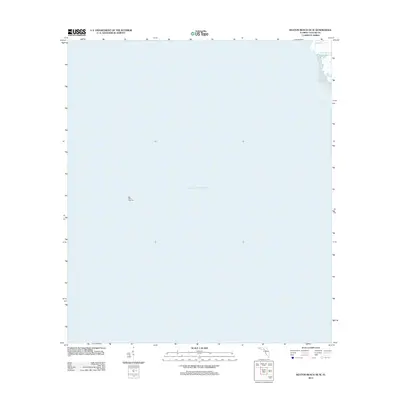 2012 Map of Keaton Beach OE W, 2012 Print