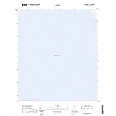 2024 Map of Keaton Beach OE W, 2024 Print