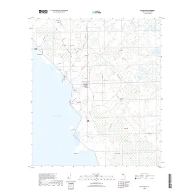 2018 Map of Keaton Beach, 2018 Print