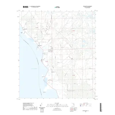 2021 Map of Keaton Beach, 2021 Print