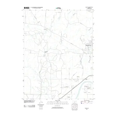 2009 Map of Keats, 2009 Print
