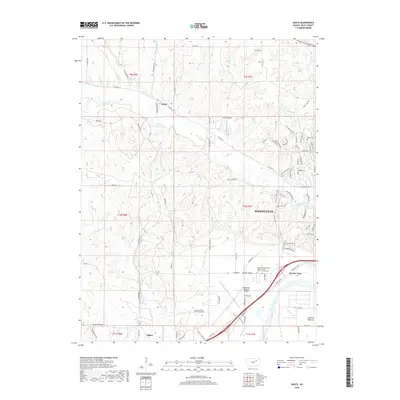 2018 Map of Keats, 2018 Print
