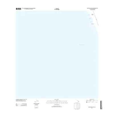 2013 Map of Keawanui Bay, 2013 Print