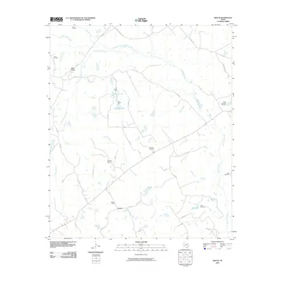 2010 Map of Keechi, 2010 Print