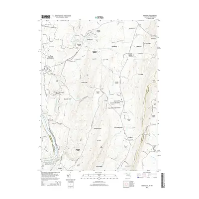 2014 Map of Keedysville, 2014 Print