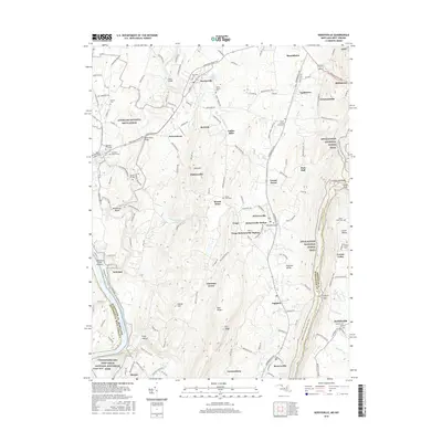 2016 Map of Keedysville, 2016 Print