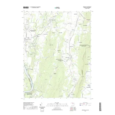 2019 Map of Keedysville, 2019 Print