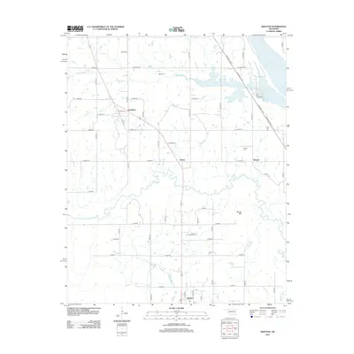 2012 Map of Keefton, 2012 Print