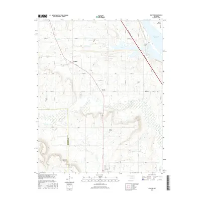 2016 Map of Keefton, 2016 Print