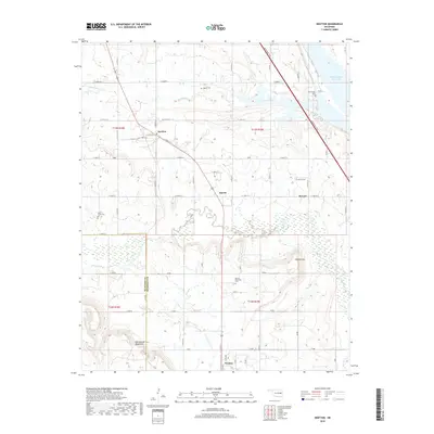 2018 Map of Keefton, 2018 Print