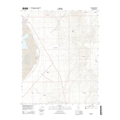 2015 Map of Keeler, 2015 Print