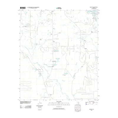 2010 Map of Keenan, 2010 Print