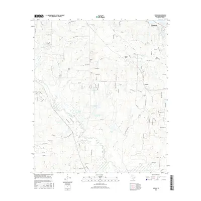 2016 Map of Keenan, 2016 Print