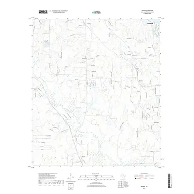2019 Map of Keenan, 2019 Print