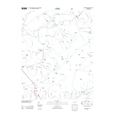 2013 Map of Keenburg, 2013 Print
