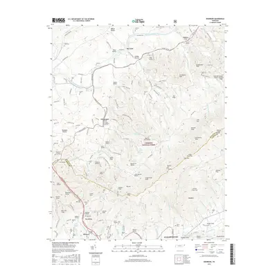 2016 Map of Keenburg, 2016 Print